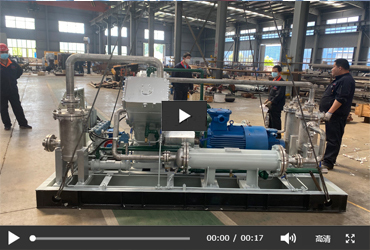 V型壓縮機(jī)發(fā)車(chē)現(xiàn)場(chǎng)