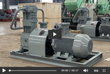 卸車(chē)壓縮機(jī)工作原理示意圖